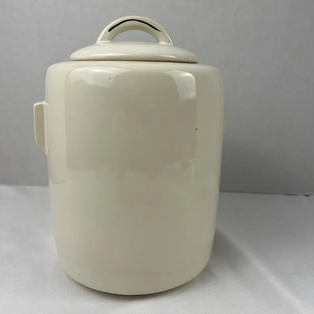 VTG 1960 McCoy Happy Baker Chef Cookie Jar Mid Century Charm Handpainted Ceramic